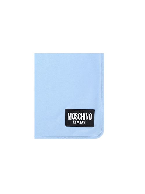 Coperta, neonato, logata. MOSCHINO | MUB00N LCA9340304